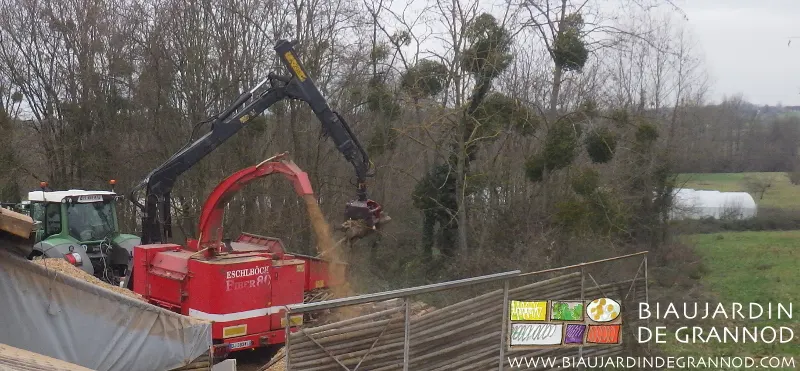 Remplissage du silo stock