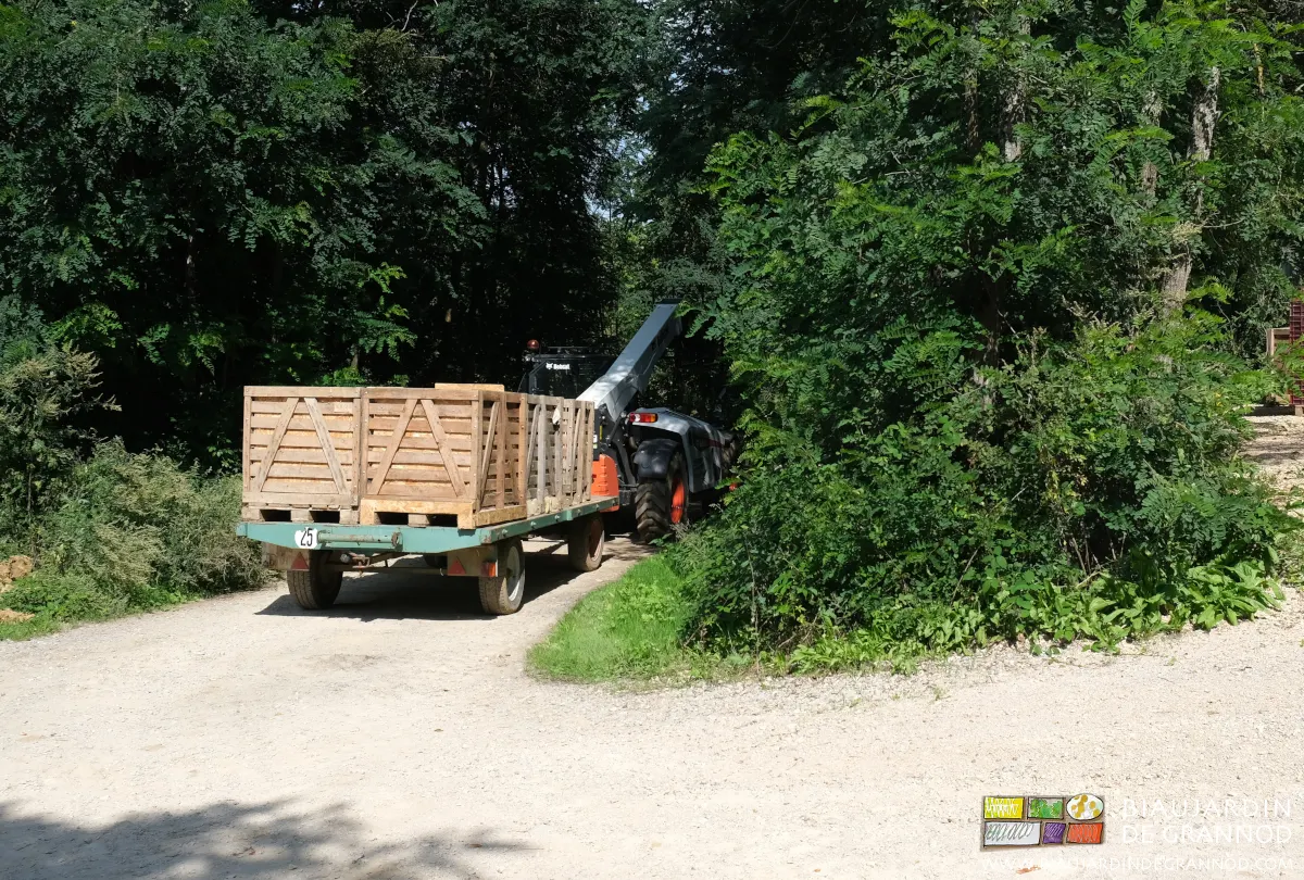 Approvisionnement des palox. Approvisionnement des palox.