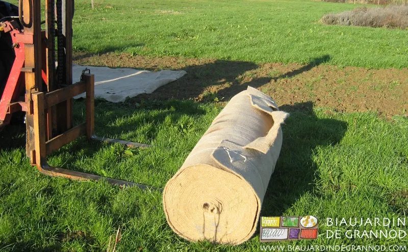 rouleau de feutre végétal pour paillage rouleau de feutre végétal pour paillage